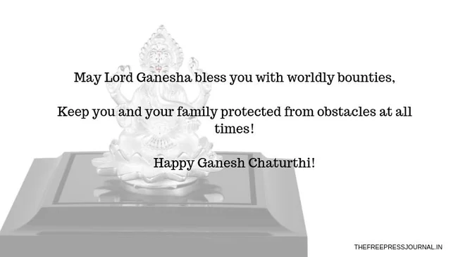Ganesh Chaturthi 2019: Wishes, greetings, images to share on SMS, WhatsApp, Facebook and Instagram