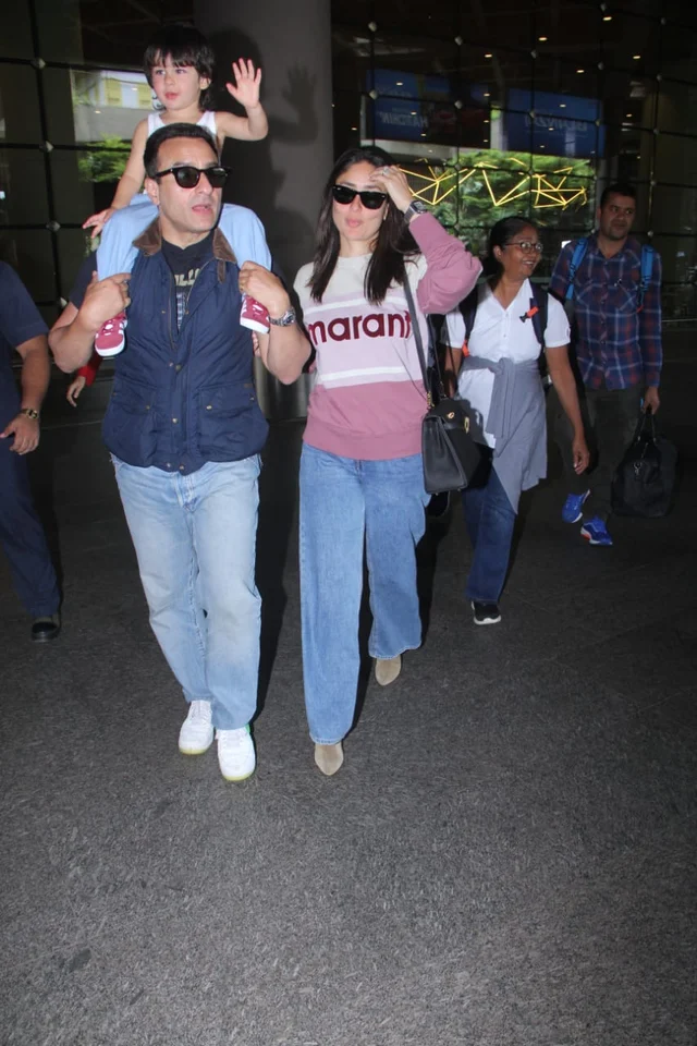 Taimur returns back to Mumbai with parents Kareena and Saif Ali Khan, Salman Khan and more spotted