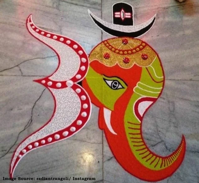 Ganesh Chaturthi 2019: 7 quick and simple Ganpati rangoli designs to enhance your festive decoration