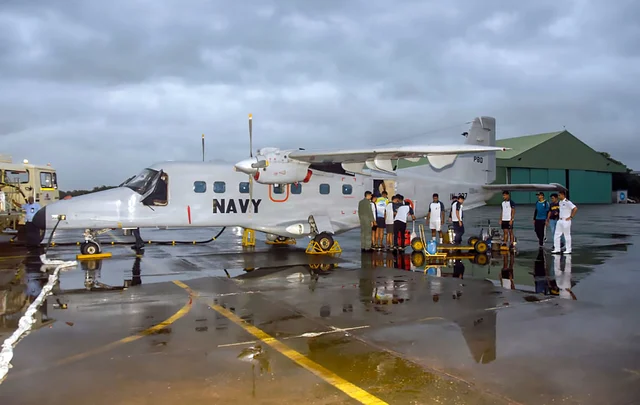 Indian Naval team mobilised to provide assistance in flood affected areas in Kohlapur and Sangli district, in Maharashtra, Wednesday, Aug 7, 2019.