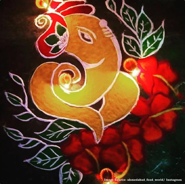 Ganesh Chaturthi 2019: 7 quick and simple Ganpati rangoli designs to enhance your festive decoration