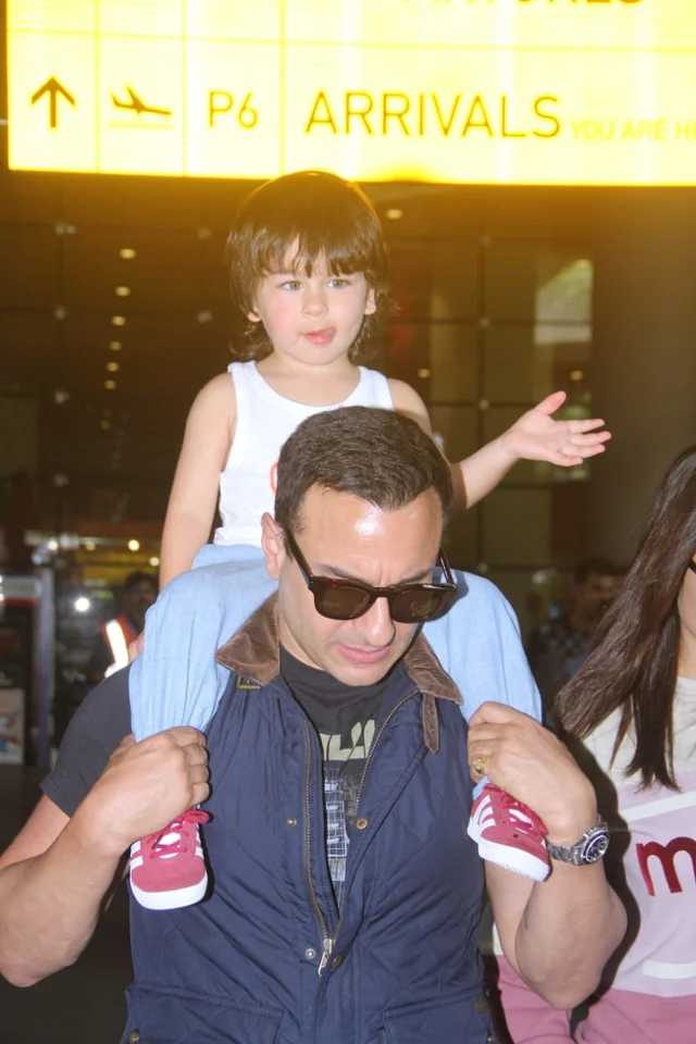 Taimur returns back to Mumbai with parents Kareena and Saif Ali Khan, Salman Khan and more spotted