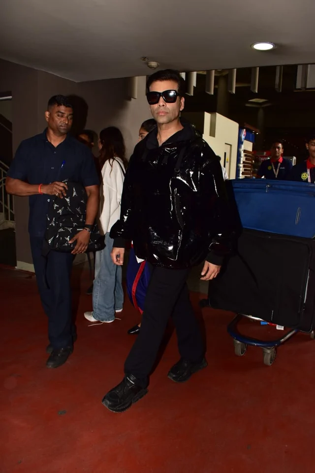 Karan Johar returned back to Mumbai on Monday after visit Australia for the Indian Film Festival of Melbourne