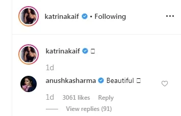 Anushka Sharma gushes over Katrina Kaif's no-makeup look