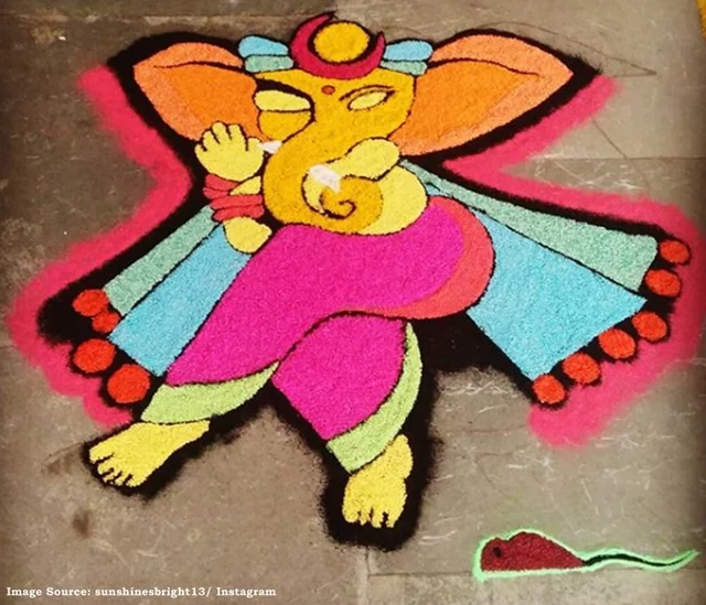 Ganesh Chaturthi 2019: 7 quick and simple Ganpati rangoli designs to enhance your festive decoration