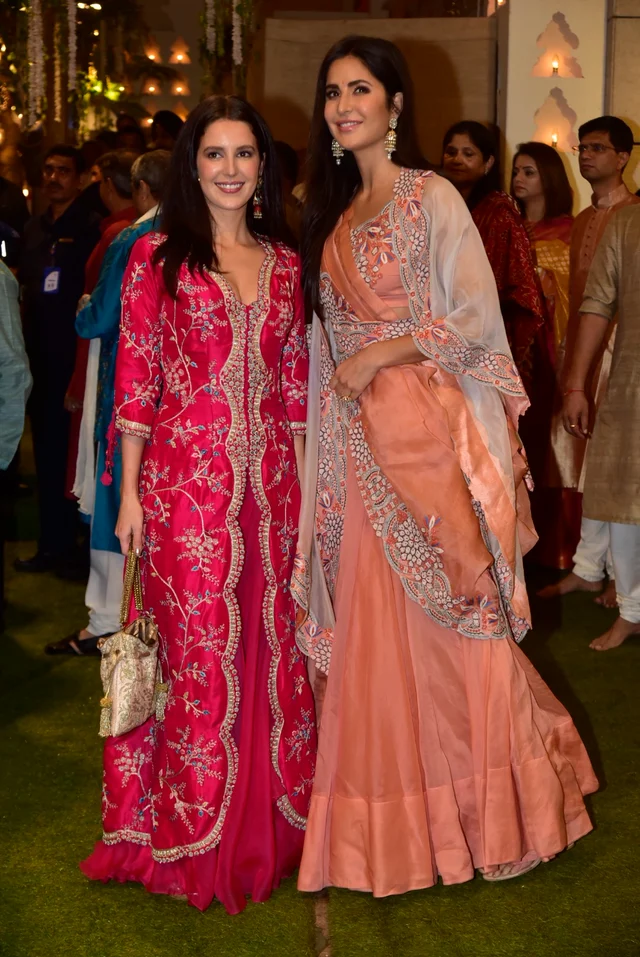 Isabelle with sister Katrina Kaif