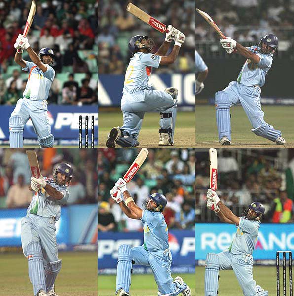This day, 12 years ago Yuvraj smashed six sixes in an over
