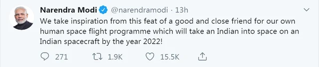 PM Narendra Modi's Tweet