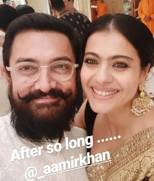 Kajol thrilled to reunite with 'Fanaa' co-star Aamir Khan, shares adorable selfie