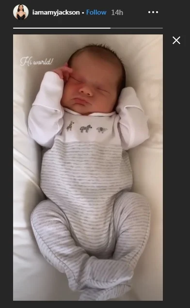 Amy Jackson shares the first glimpse of her son 'Andreas'