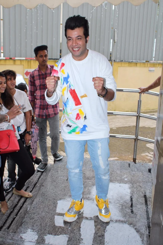 Varun Sharma at a cinema house in Juhu
