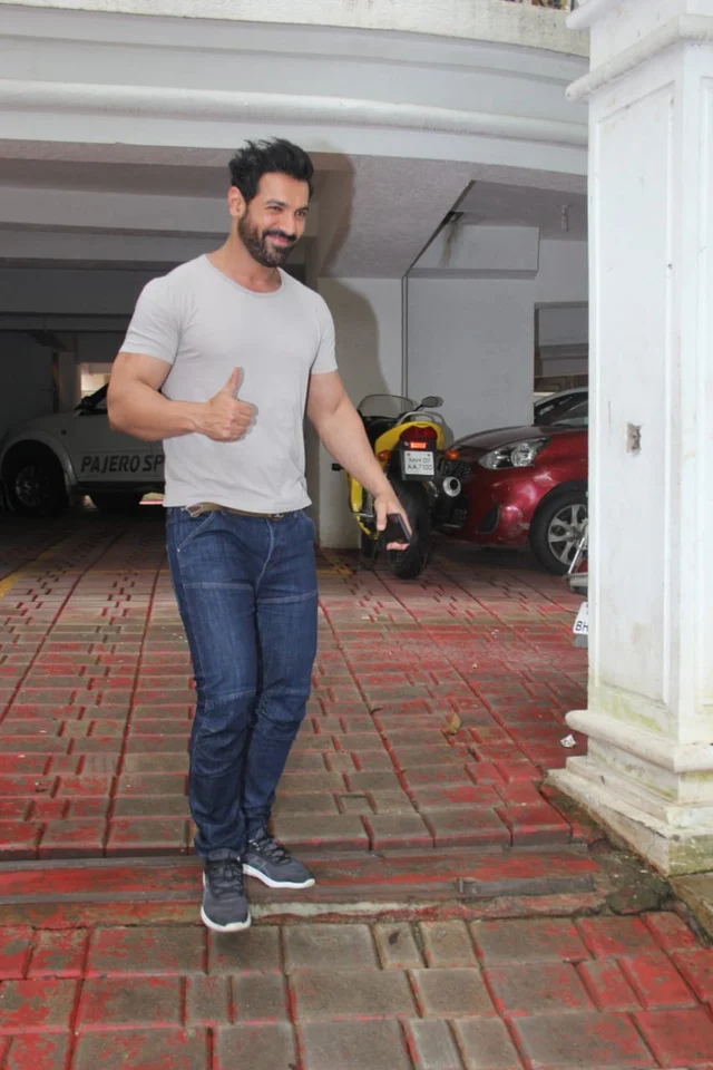 John Abraham snapped in Bandra