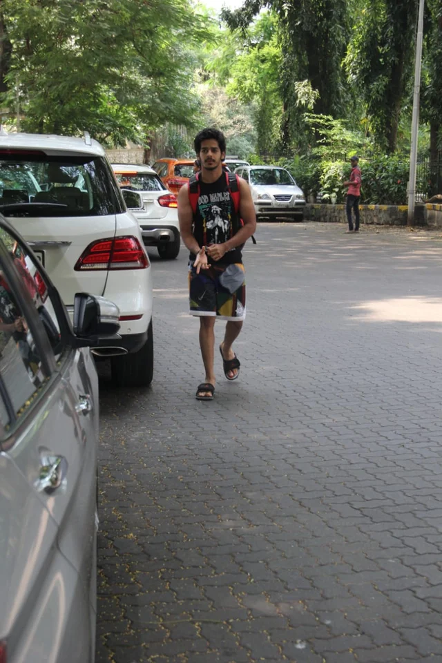 Ishaan Khatter spotted at Pali Hill gym