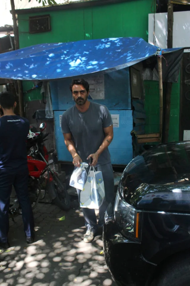 Arjun Rampal spotted at Suzette