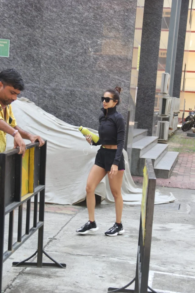 Malaika Arora at i think fitness gym