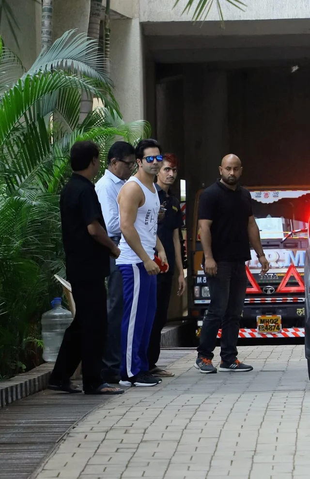 Varun Dhawan spotted in the city