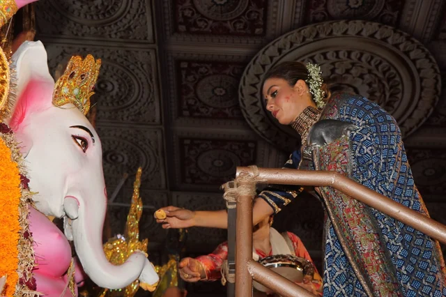 Karan Johar, Rani, Kajol come together for 'Sindur Khela' on last day of Durga Puja
