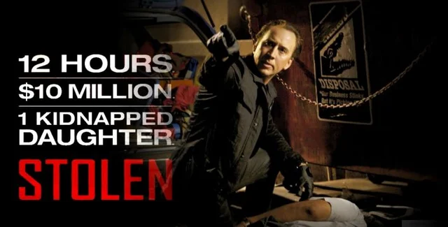 Film: STOLEN<br />Starring: Nicolas Cage, Malin Åkerman, Josh Lucas, Danny Huston, Sami Gayle, Mark Valley & M.C. Gainey<br />Director: Simon WestMar