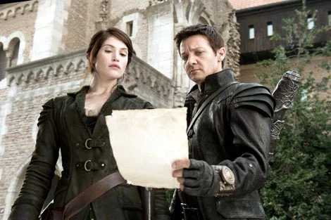 Film: Hansel and Gretel: Witch Hunters<br />Starring: Jeremy Renner, Gemma Arterton, Famke Janssen, Peter Stormare, Pihla Viitala, Derek Mears, Thomas Mann<br />Director: Tommy Wirkola