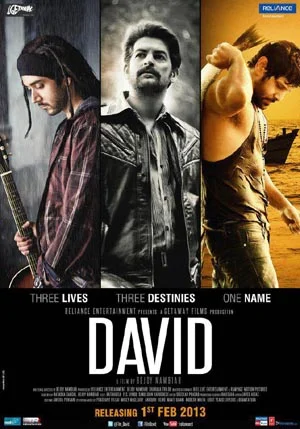 Film: David<br />Cast: Nitin Mukesh, Ram Kapoor, Vikram, Tabu, Isha Shravani, Vinay Virmani<br />Director: Bejoy Nambiar