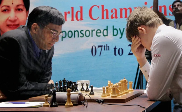 Third Anand-Carlsen game ends in a draw