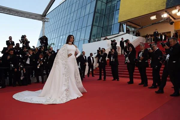 Sonam Kapoor poses for the screening of the film “Mal de Pierres (From the Land of the Moon)” at the 69th Cannes Film Festival in Cannes, southern France.