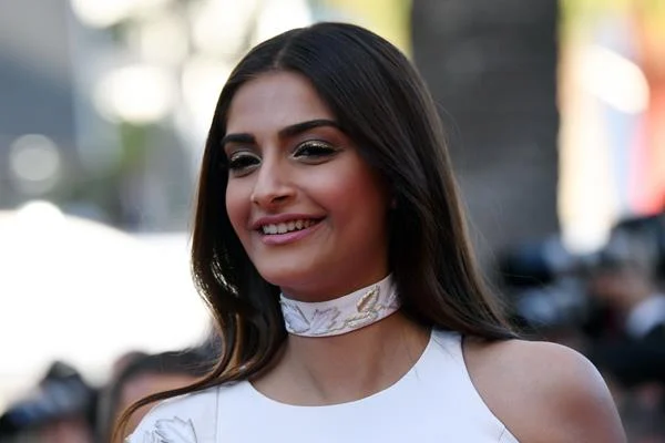 Sonam Kapoor poses for the screening of the film “Mal de Pierres (From the Land of the Moon)” at the 69th Cannes Film Festival in Cannes, southern France.