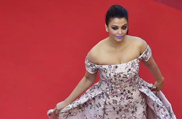 Aishwarya Rai poses for the screening of the film “Mal de Pierres (From the Land of the Moon)” at the 69th Cannes Film Festival in Cannes, southern France.