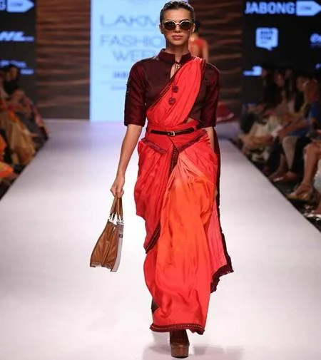 Fusion Sari: Try new ways to flaunt the nine yards