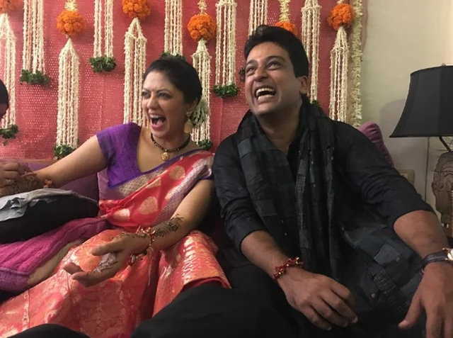 In pictures: Check out Kavita Kaushik Haldi and Mehndi ceremony
