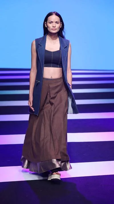 Anjali Lama at #TagFree at LFW SR 17