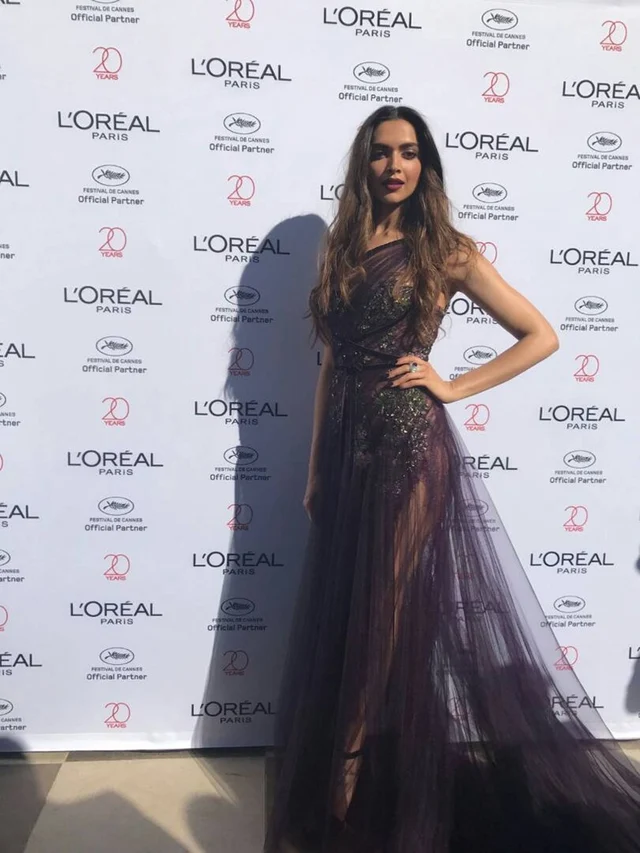 Cannes 2017 Day 2: Deepika Padukone shines bright like a diamond at Cannes Film Festival
