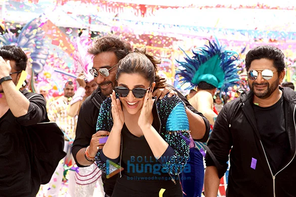 Check out: Golmaal Again cast shoots title track of the film in Hyderabad