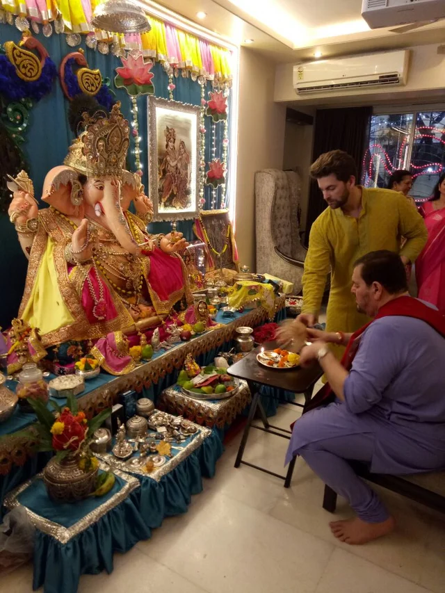 Ganesh Chaturthi 2017 pictures: Hrithik, Shilpa, Madhuri bring Lord Ganesh home