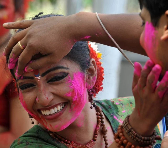 Holi-themed weddings are increasingly becoming popular
