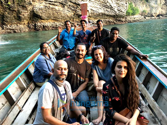 Fatima Sana Shaikh calls Aamir Khan ‘tauji’ on his 53rd birthday; shares an old picture with her brother