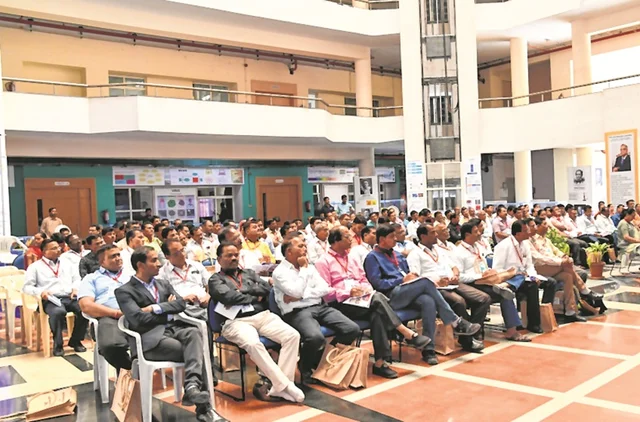 Audience listening to the panelists