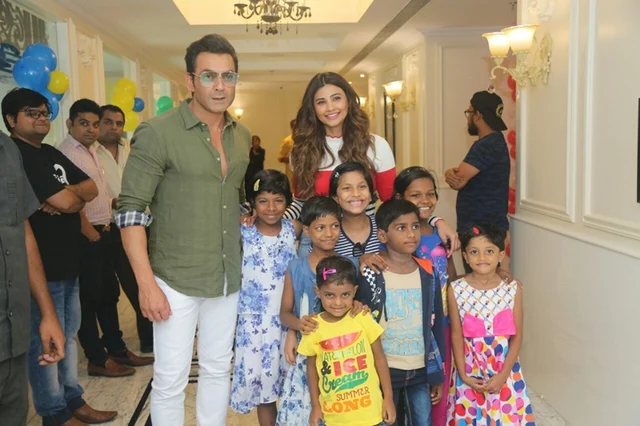 Salman Khan, Jacqueline Fernandez, Bobby Deol and others attend the Race 3 special screening for Aids patients