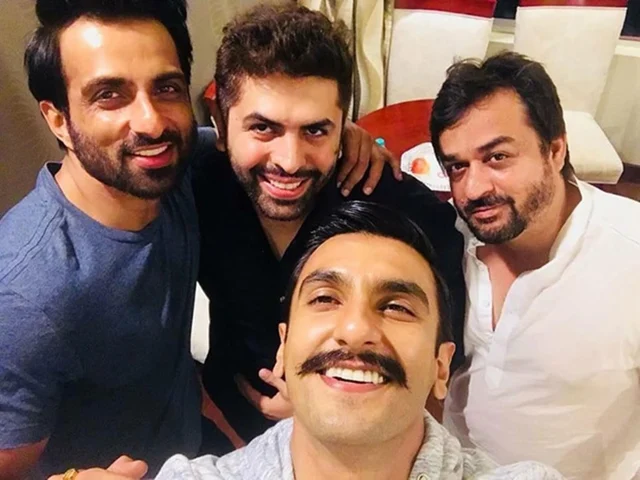 ‘Simmba’: Ranveer Singh and his villain Sonu Sood enjoy in Hyderabad