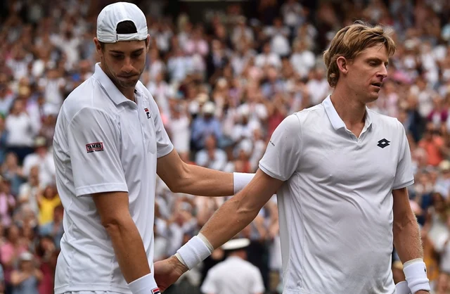Wimbledon 2018 men’s semi-final highlights: Anderson beats Isner in marathon, Nadal struggling against Djokovic