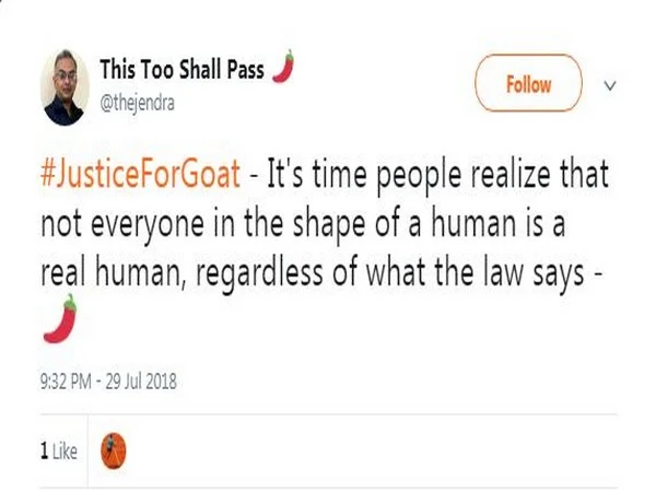 Pregnant goat dies after being gang-raped in Haryana, Twitterati starts #JusticeForGoat campaign