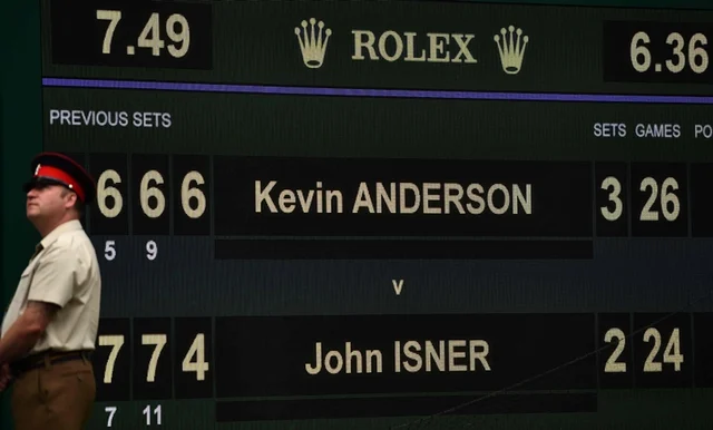 Wimbledon 2018 men’s semi-final highlights: Anderson beats Isner in marathon, Nadal struggling against Djokovic
