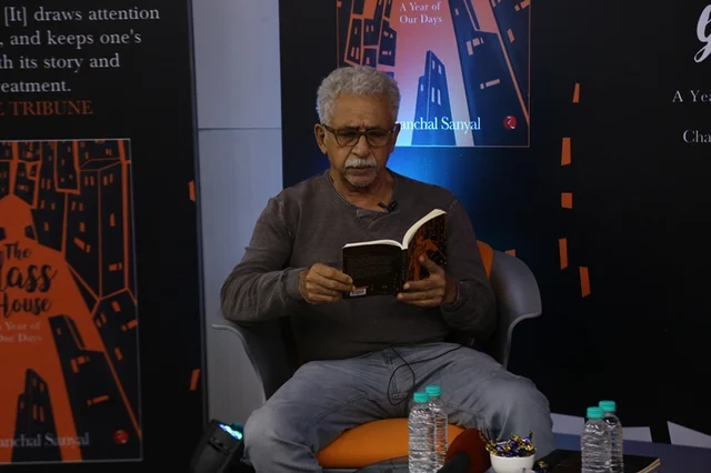Book reading of Chanchal Sanyal’s The Glass House by the inimitable Naseeruddin Shah