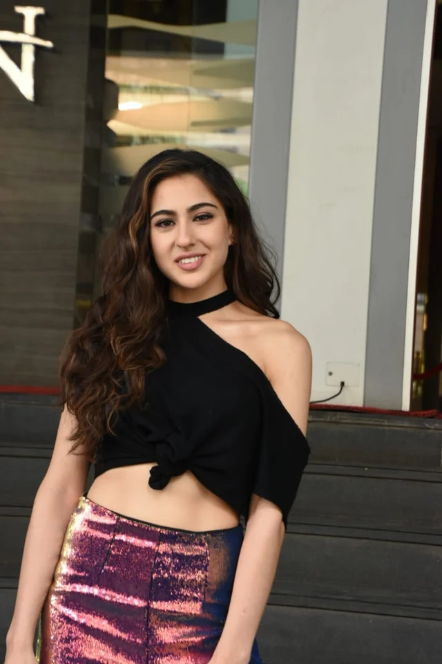 Sara Ali Khan at Simmba trailer launch/ Photo By Viral Bhayani