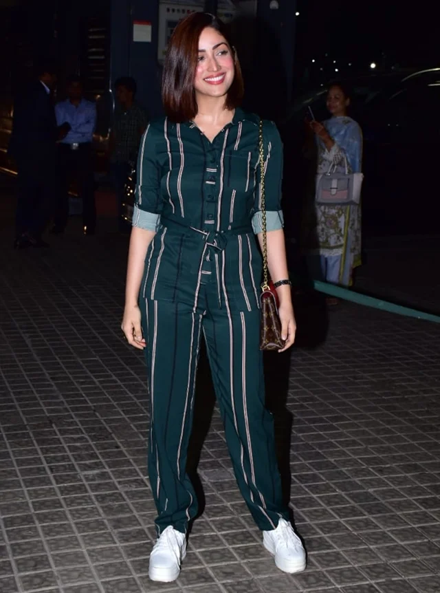 Yami Gautam at Kedarnath special screening in Mumbai. /Photo by Viral Bhayani