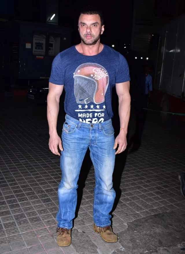 Sohail Khan at Kedarnath special screening in Mumbai. /Photo by Viral Bhayani