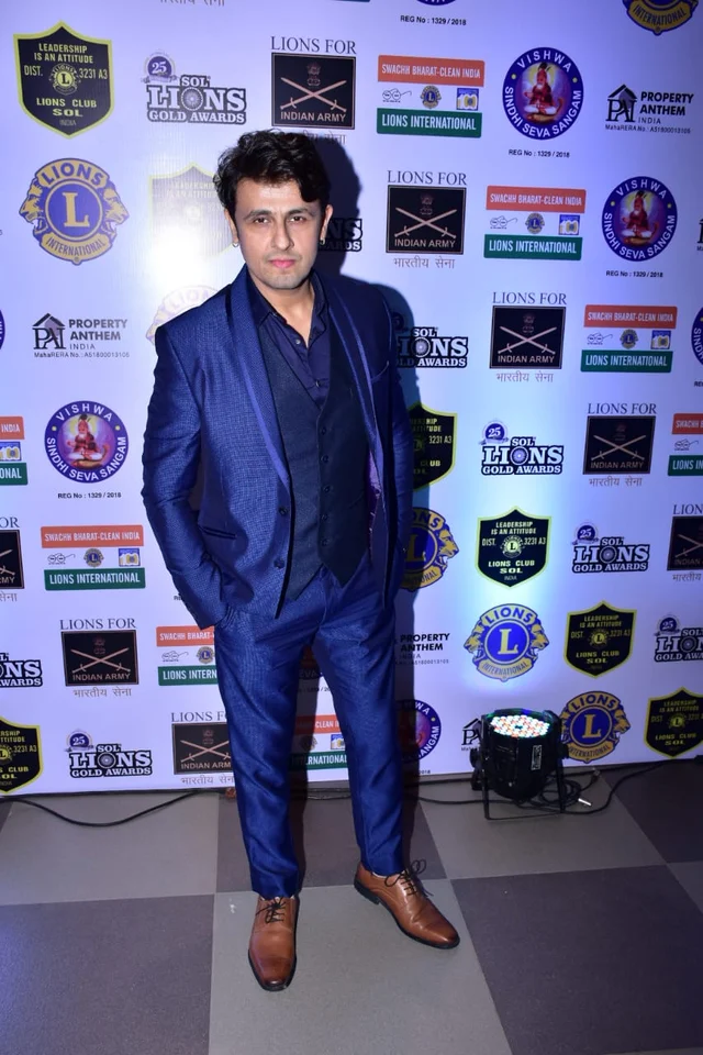 Sonu Nigam<br />Pic courtesy: Viral Bhayani
