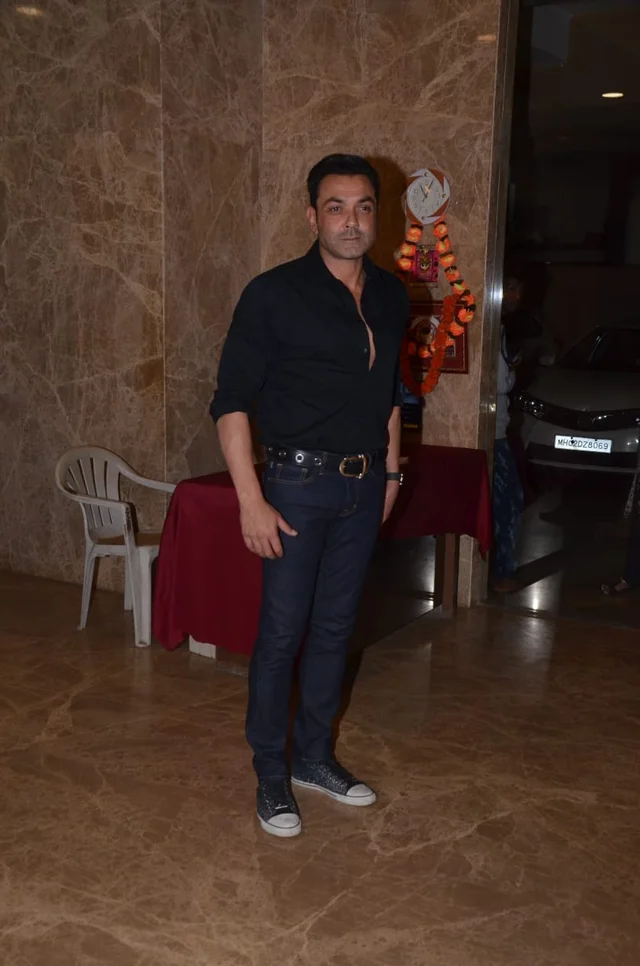 Bobby Deol<br />Pic courtesy: Viral Bhayani