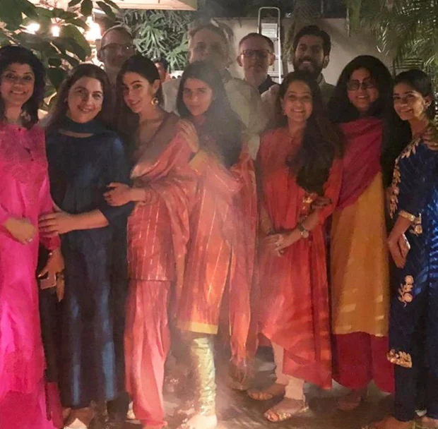 In Pics: Sara Ali Khan is the perfect ‘Desi Girl’ at Lohri celebration with mom Amrita Singh
