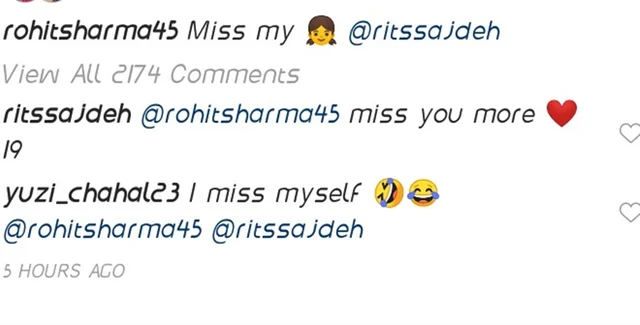 Miss-Match! Rohit Sharma is missing wife Ritika in New Zealand, but you won’t believe who Chahal is missing
